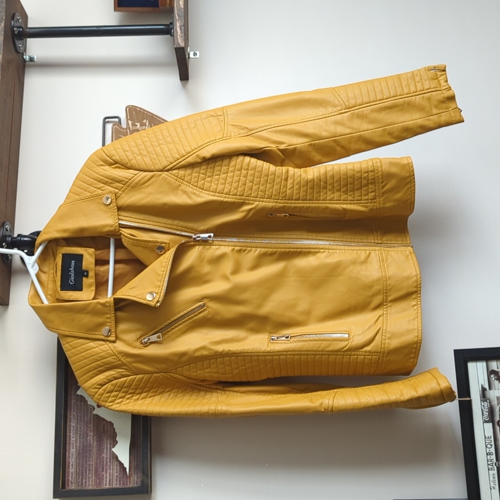 Women's Faux Leather Jacket